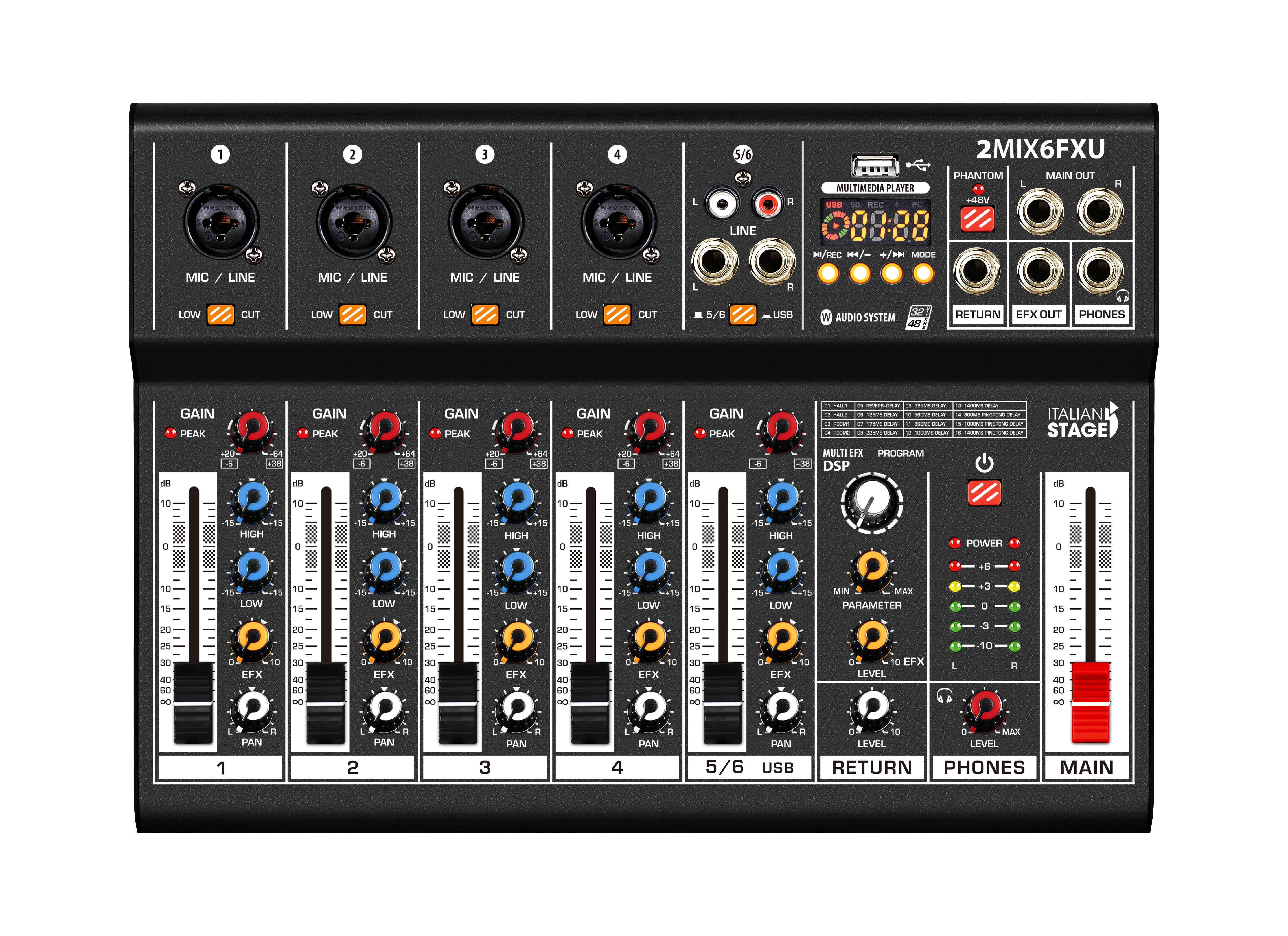 ITALIAN STAGE IS 2MIX6FXU